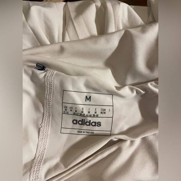 Adidas White Pleated Golf Tennis AthleticSkirt Skort - Picture 6 of 6